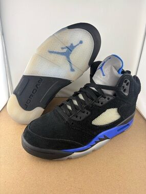Nike Air Jordan 5 Retro “Racer Blue” Sneakers CT4838-004 Shoes Blue Sz 8.5
